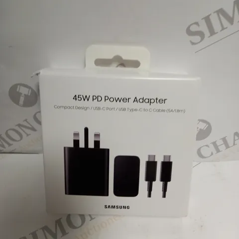 BOXED SEALED SAMSUNG 45W PD POWER ADAPTER 