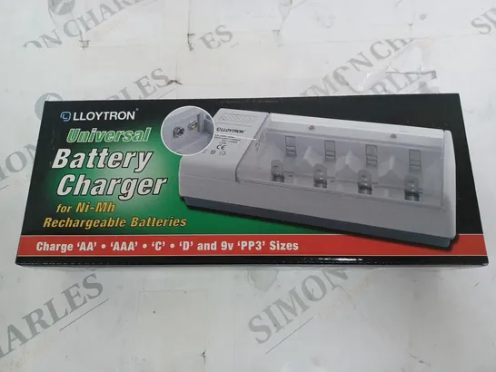 LOT OF 15 LLOYTRON UNIVERSAL BATTERY CHARGERS 