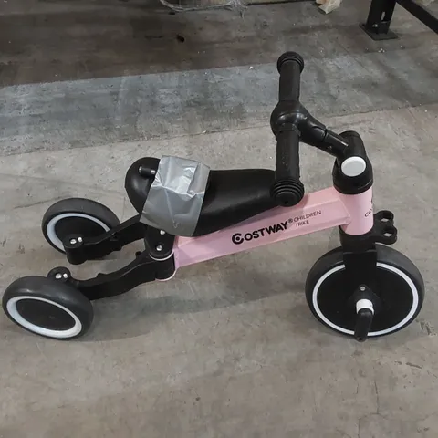 BOXED COSTWAY CHILDREN'S TRIKE - PINK