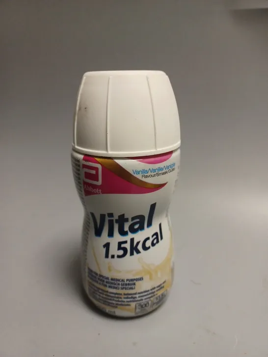 APPROXIMATELY 20 SEALED ABBOTT VITAL 1.5 KCAL READY TO DRINK VANILLA - 15 X 200ML