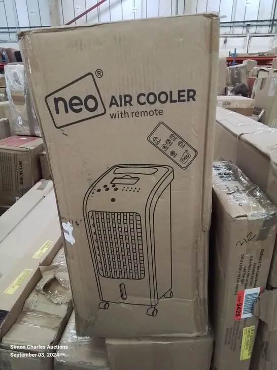 BOXED NEO TOWER FAN WITH REMOTE IN WHITE