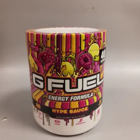 SEALED G FUEL ENERGY FORMULA HYPE SAUCE DIETARY SUPPLEMENT  