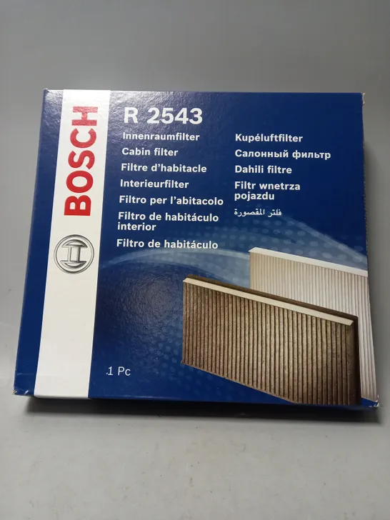 BOSCH R 2543 CABIN FILTER 