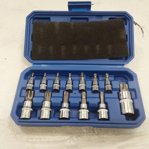 BLUESPOT 13 PIECE TORX SOCKET BIT SET 