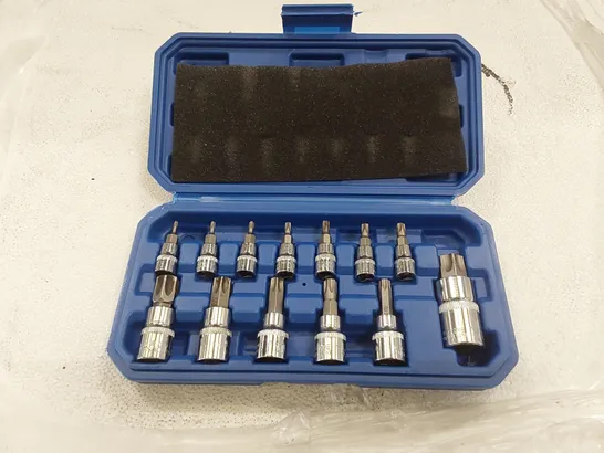 BLUESPOT 13 PIECE TORX SOCKET BIT SET 