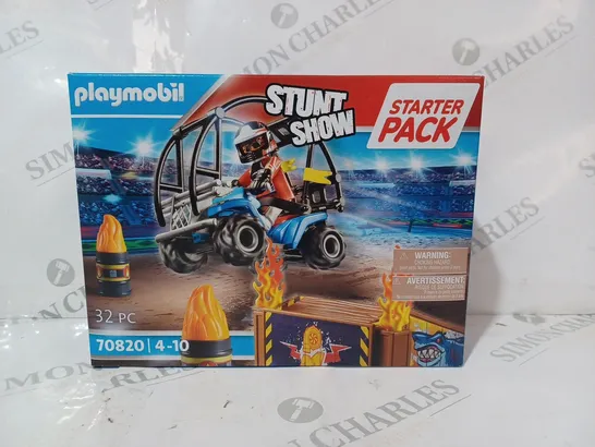 BOXED PLAYMOBIL 70820 STUNT SHOW STARTER PACK