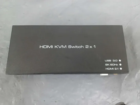 HDMI KVM SWITCH 2 X1 