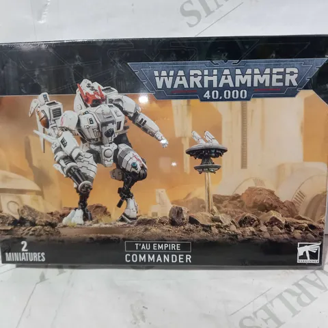 WARHAMMER 40K T'AU EMPIRE COMMANDER (BOX OF 2 MINIATURES)