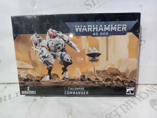 WARHAMMER 40K T'AU EMPIRE COMMANDER (BOX OF 2 MINIATURES)