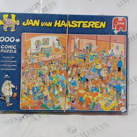 BOXED JUMBO JAN VAN HAASTEREN 1000 PIECE COMIC PUZZLE