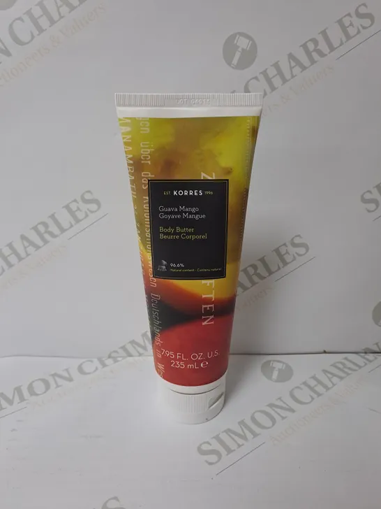 BAGGED KORRES GUAVA MANGO BODY BUTTER 235ml