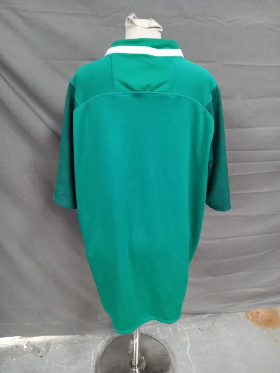 CANTERBURY IRFU FOOTBALL JERSEY IN GREEN SIZE 3XL