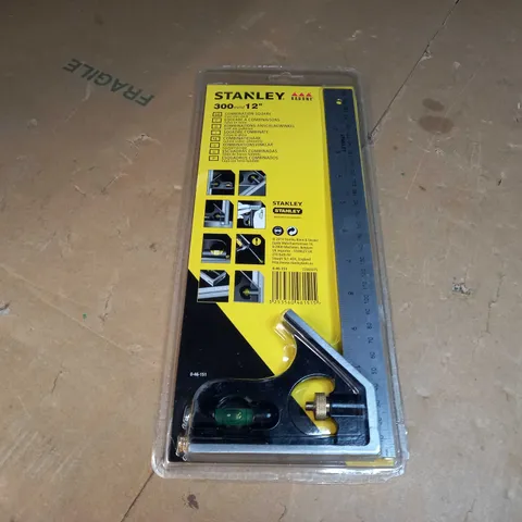 STANLEY 1912 COMBINATION SQUARE 300MM/12"