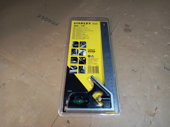 STANLEY 1912 COMBINATION SQUARE 300MM/12"