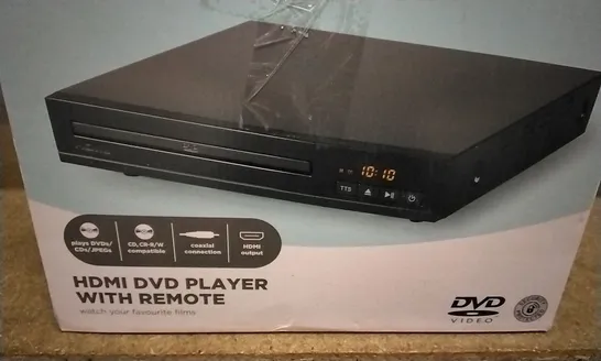 HDMI DVD PLAYER WITH REMOTE