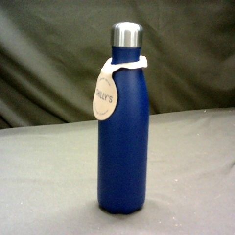 CHILLY'S BLUE WATER BOTTLE 