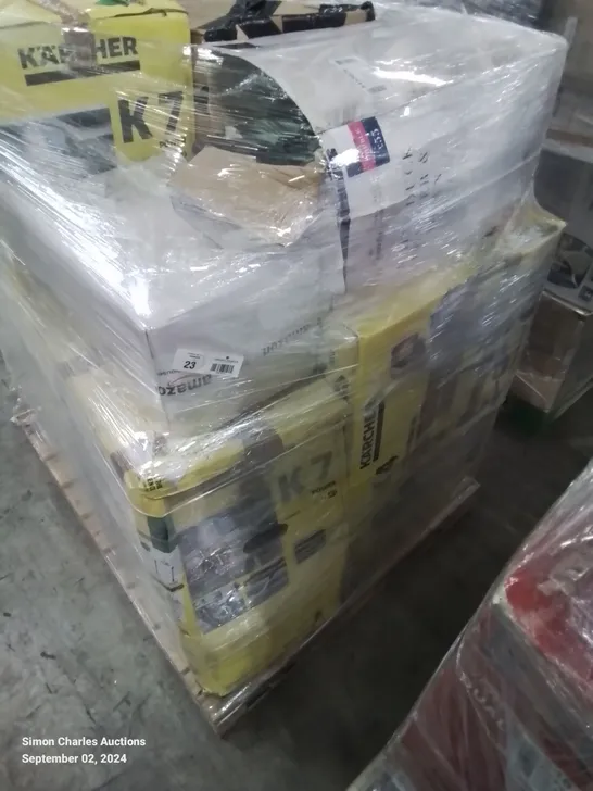 PALLET OF APPROXIMATELY 12 UNPROCESSED RAW RETURN HOUSEHOLD AND ELECTRICAL GOODS TO INCLUDE;