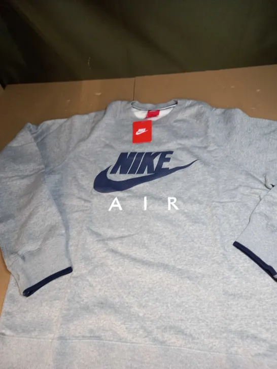 NIKE AIR GREY SWEATSHIRT SIZE XL