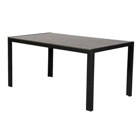 BOXED MORDECHAI ALUMINIUM DINING TABLE (1 BOX)