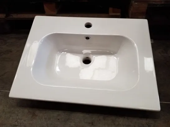 PALLET OF 10 CALYPSO VESIMA CERAMIC VANITY BASINS 610×460×160MM