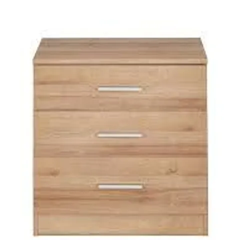 PANAMA3 DRAWER WIDE BEDSIDE CABINET COLLECTION