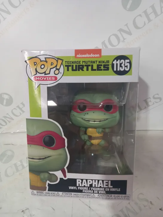 FUNKO POP MOVIES - TEENAGE MUTANT NINJA TURTLES 1135 - RAPHAEL VINYL FIGURE