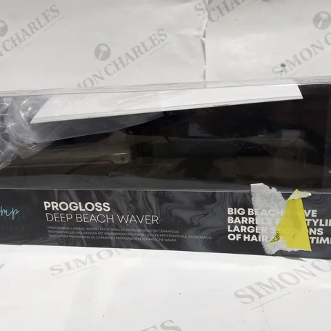 BOXED REVAMP PROFESSIONAL PROGLOSS DEEP BEACH WAVER PROFESSIONAL CERAMIC WAVER WV-2000QVD-EU