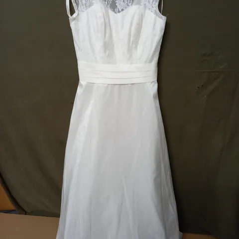 BERKETEX EMILY FOX LACE SHOULDERED WEDDING DRESS - 14