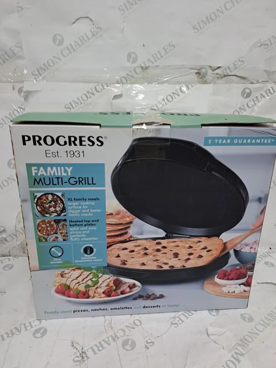 BOXED PROGRESS FAMILY MULTI GRILL 