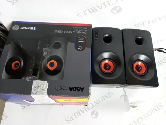 BOXED BLUETOOTH GAMING SPEAKERS - BLACK