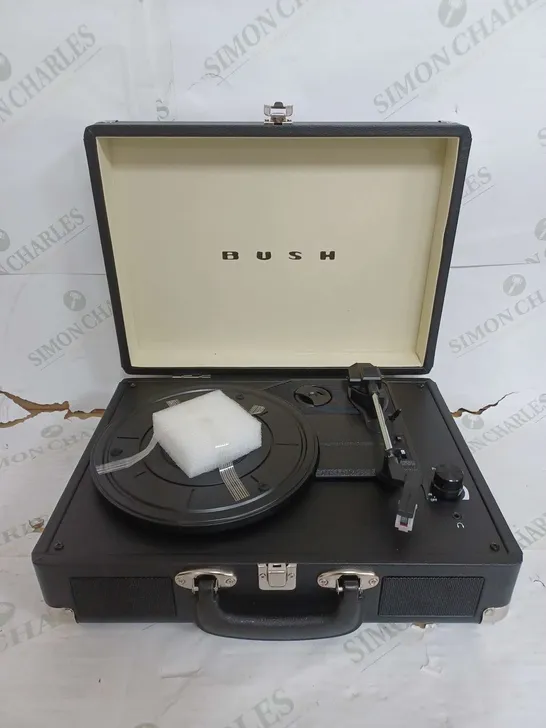 BOXED BUSH CLASSIC TURNTABLE GREY 