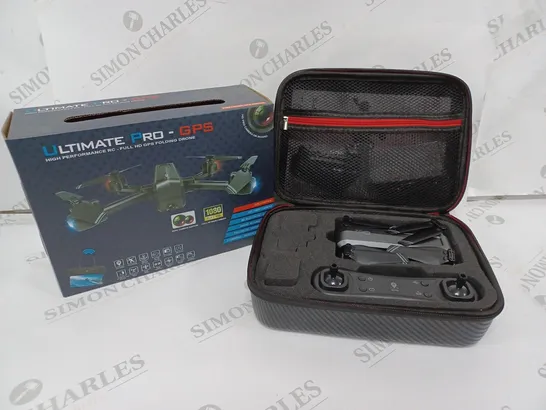 BOXED ULTIMATE PRO GPS HIGH PERFORMANCE RC FULL HD GPS FOLDING DRONE 