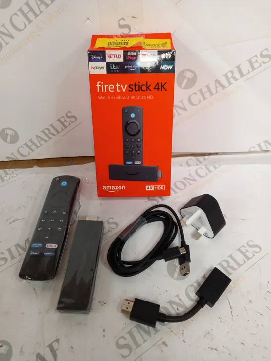 AMAZON FIRE TV STICK 4K BLACK 