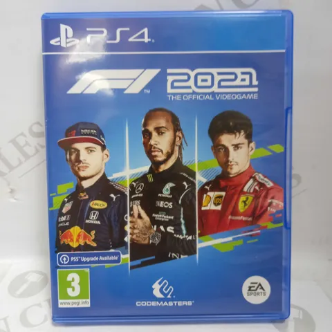 F1 2021 PLAYSTATION 4 GAME