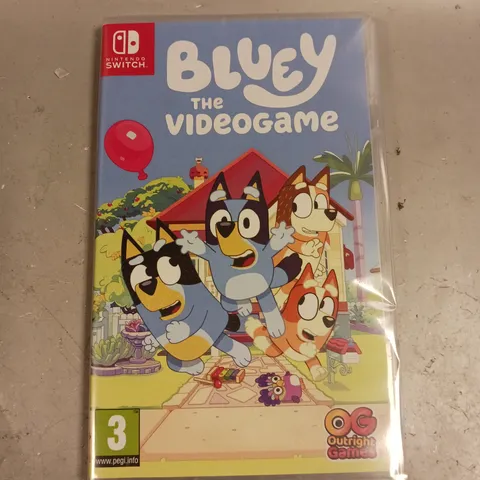 SEALED BLUEY THE VIDEOGAME FOR NINTENDO SWITCH 