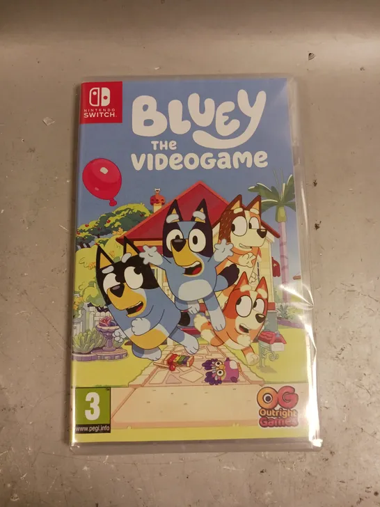 SEALED BLUEY THE VIDEOGAME FOR NINTENDO SWITCH 