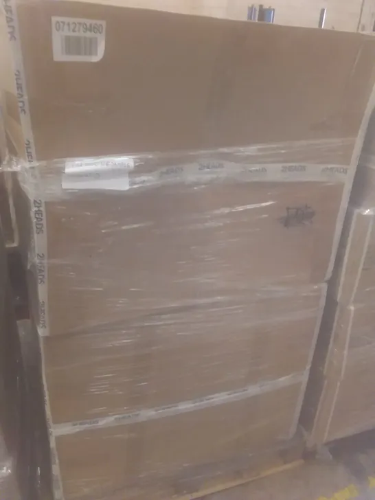 PALLET OF APPROXIMATELY 2 BOXES OF ROUND BACK DINING NATURAL CHAIRS