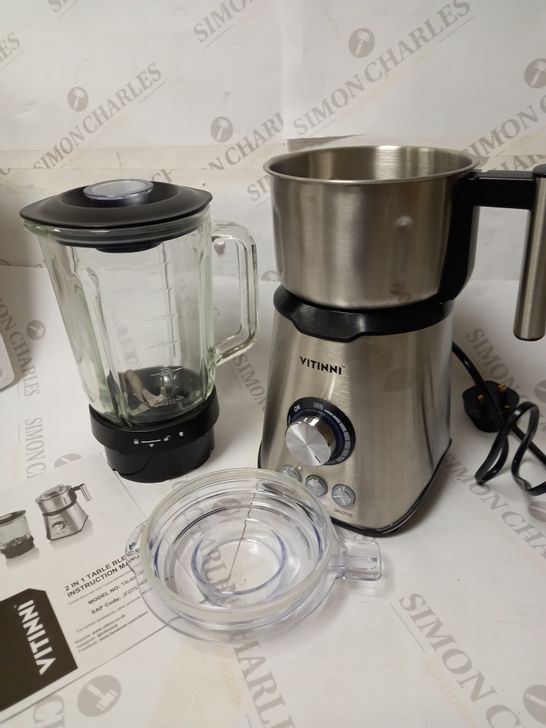 VITINNI 2 IN 1 TABLE BLENDER 