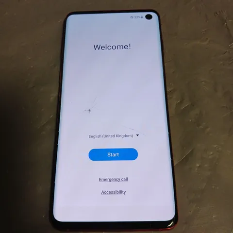 UNBOXED SAMSUNG GALAXY S10 MOBILE PHONE