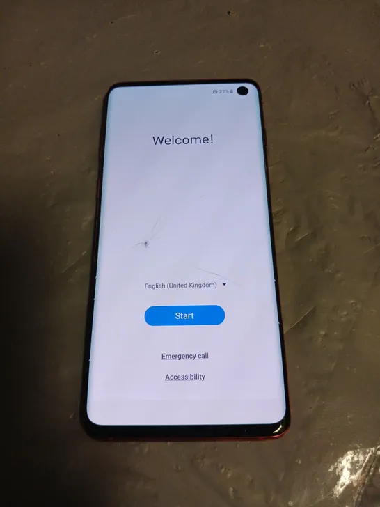 UNBOXED SAMSUNG GALAXY S10 MOBILE PHONE