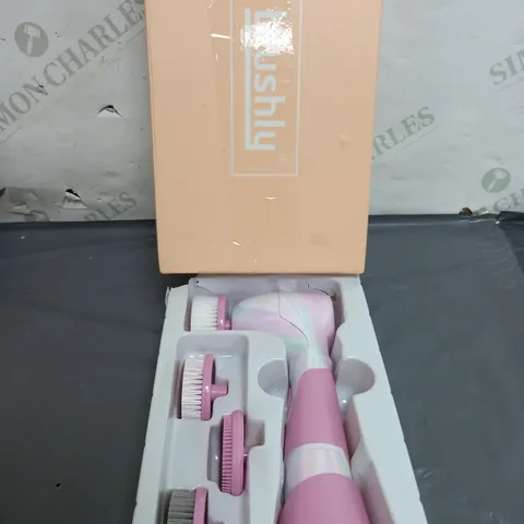 BOXED BLUSHLY CLEANSING & EXFOLIATING FACE BRUSH