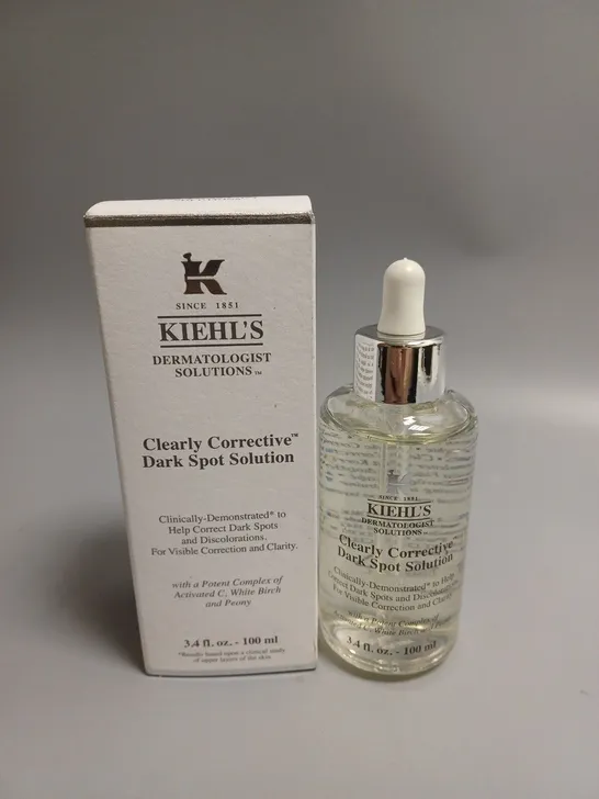 KIEHL'S DERMATOLOGIST SOLUTIONS CLEARLY CORRECTIVE DARK SPOT SOLUTION 100ML