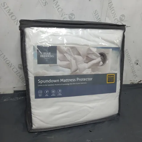 SPUNDOWN MATTRESS PROTECTOR - DOUBLE 