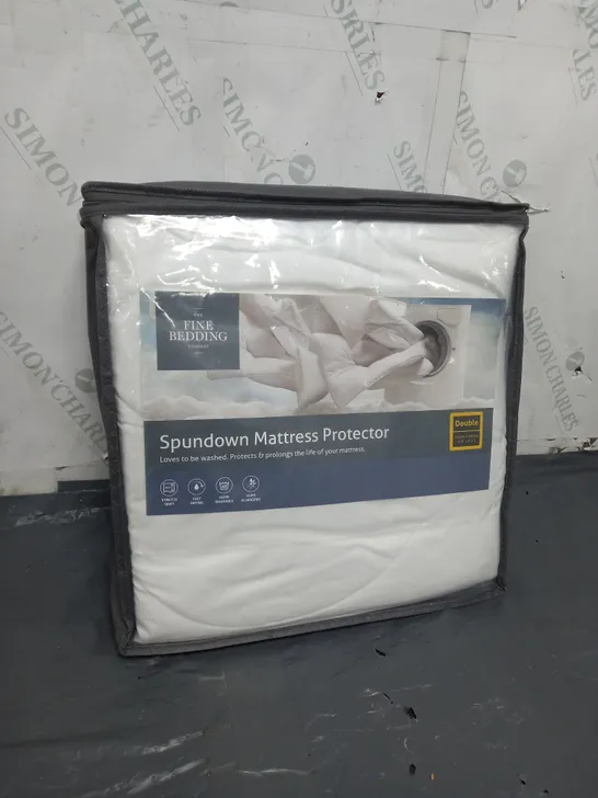 SPUNDOWN MATTRESS PROTECTOR - DOUBLE 