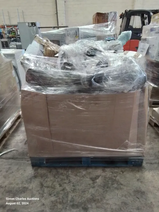 PALLET OF APPROXIMATELY 25 UNPROCESSED RAW RETURN HOUSEHOLD AND ELECTRICAL GOODS TO INCLUDE;