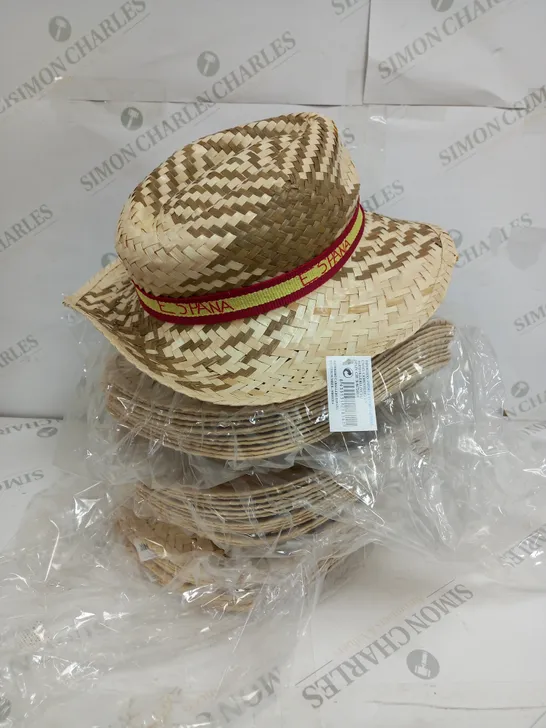 APPROXIMATELY 120 SOMBRERO CABALLERO SUMMER STRAW HATS 