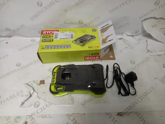 RYOBI-ONE+ 18V SUPER FAST CHARGER