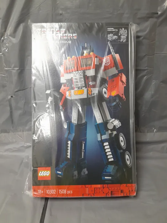 BOXED LEGO TRANSFORMERS OPTIMUS PRIME 10302 RRP £149