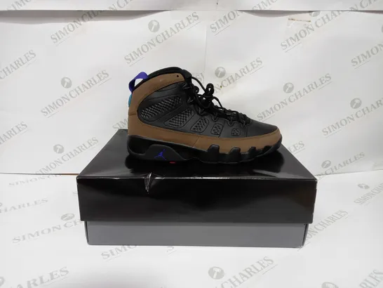 NIKE AIR JORDAN 9 RETRO LIGHT OLIVE CONCORD - UK 11