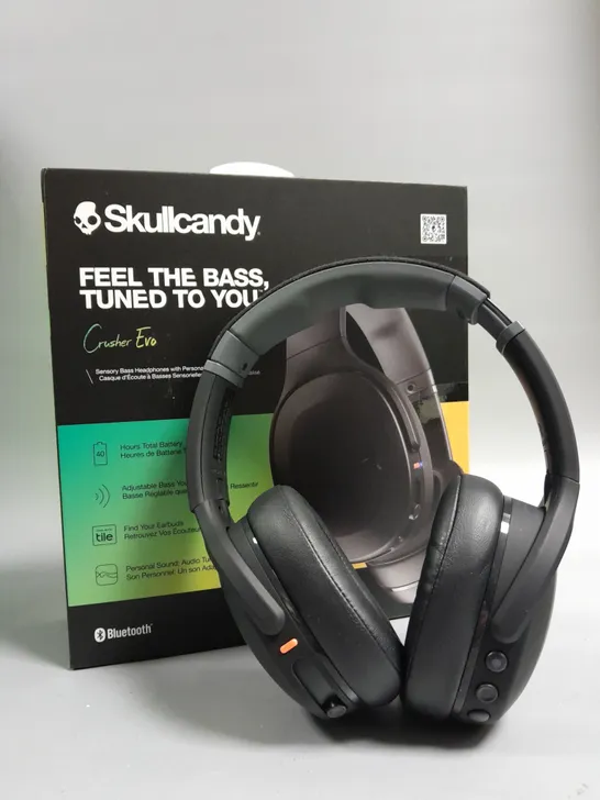 BOXED SKULLCANDY CRUSHER EVO WIRELESS BLUETOOTH HEADPHONES 